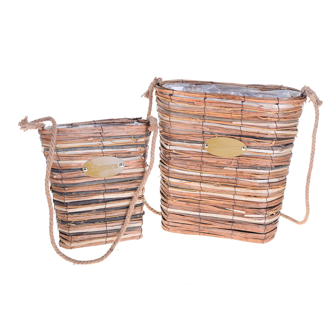 Set 2 cesti da appendere • 96 cm
