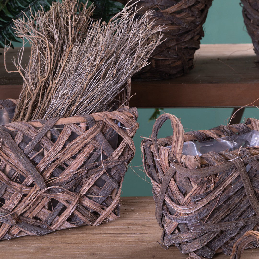 Set di 3 cesti rettangolari • 34 cm