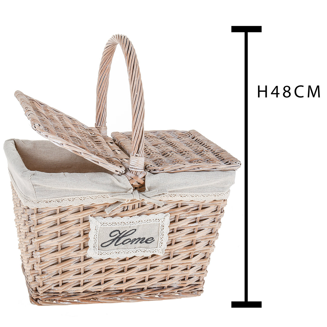 Paniere rettangolare home • 48 cm