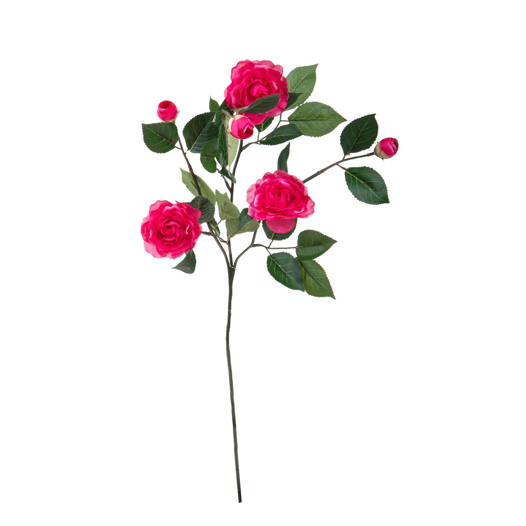 Ramo camelia artificiale • 75 cm