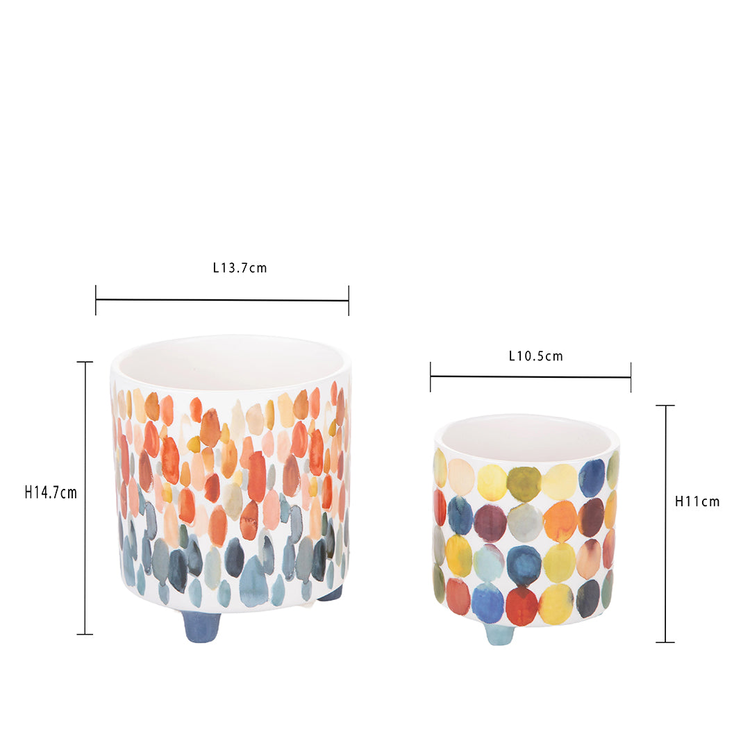 Set 2 cachepot • 14,7 cm