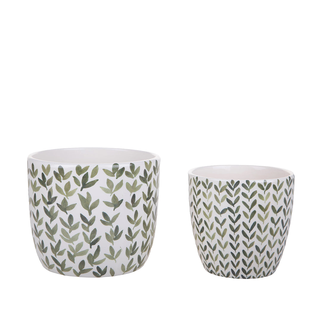 2 Pezzi • Set 2 vaso • 12,5 cm