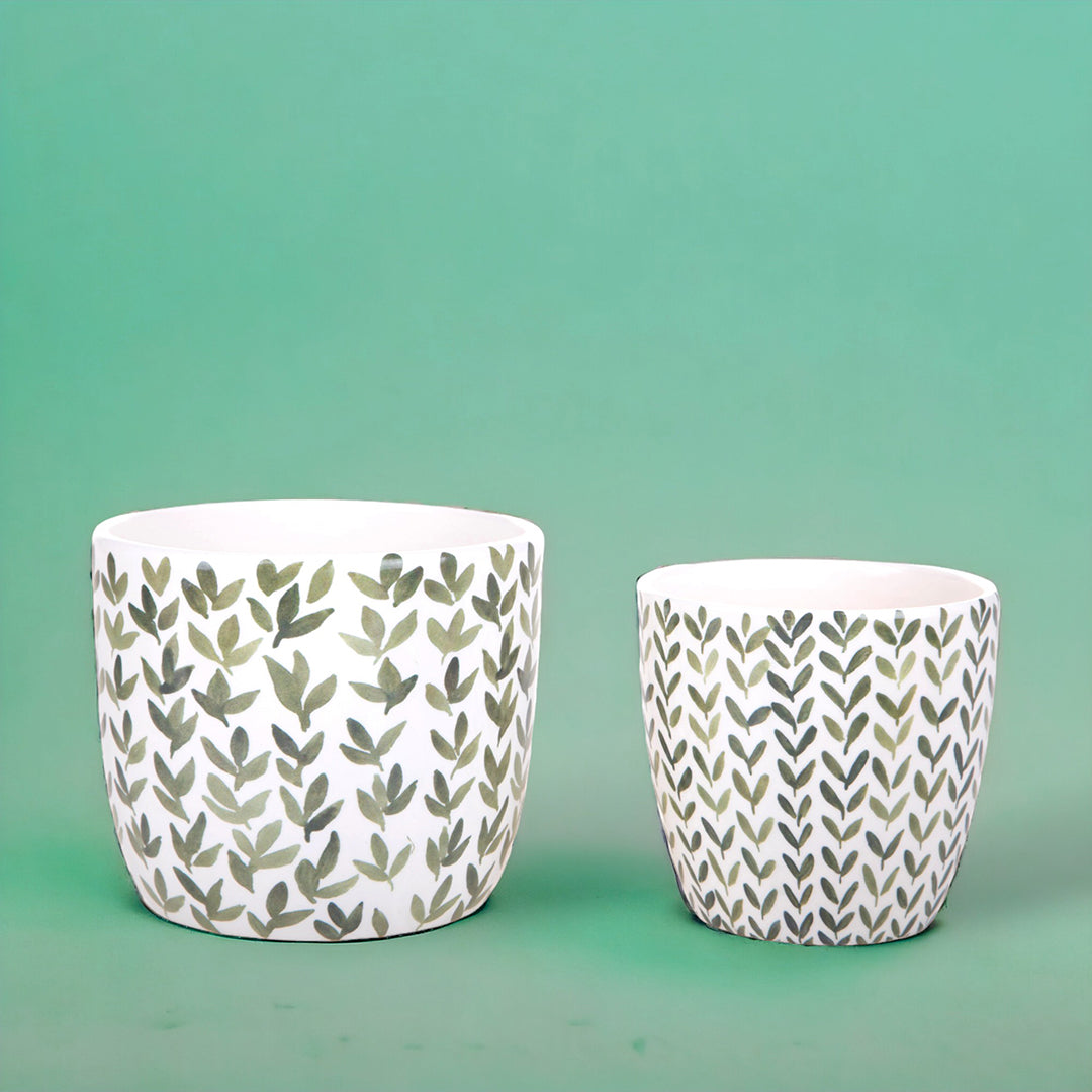 2 Pezzi • Set 2 vaso • 12,5 cm