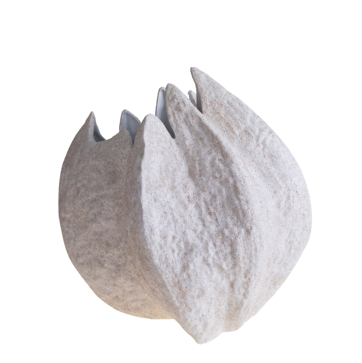Vaso con righe materiche • 42,5 cm