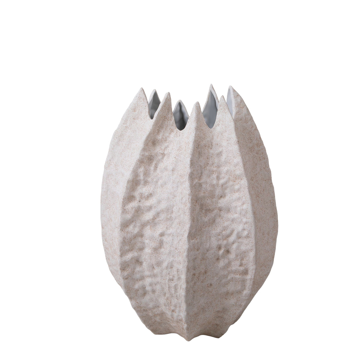 Vaso con righe materiche • 61 cm