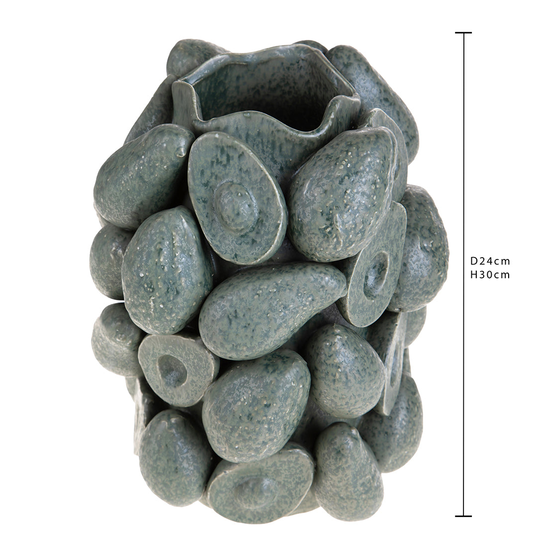 Vaso con avocado • 30 cm