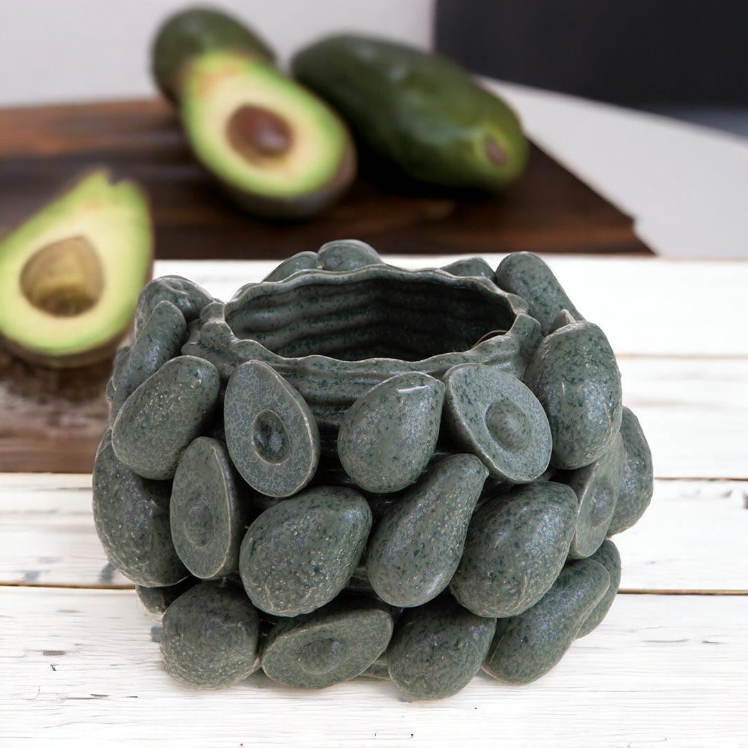 Vaso con avocado • 23 cm
