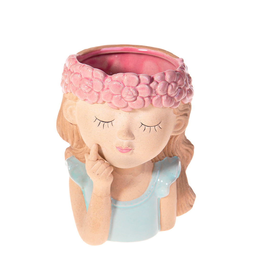 Vaso testa fatina • 16 cm