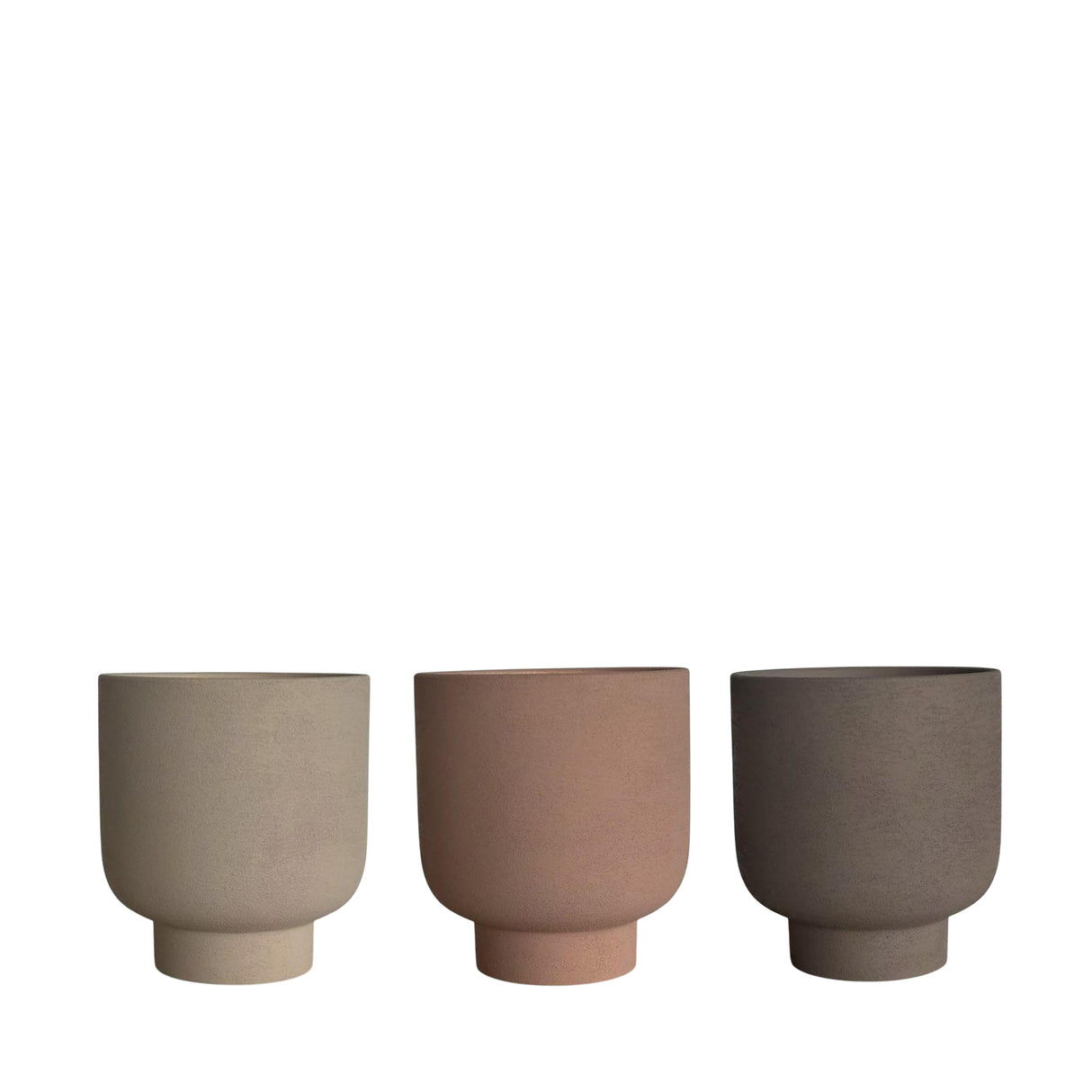 2 Pezzi • Set 3 cachepot • 14,5 cm