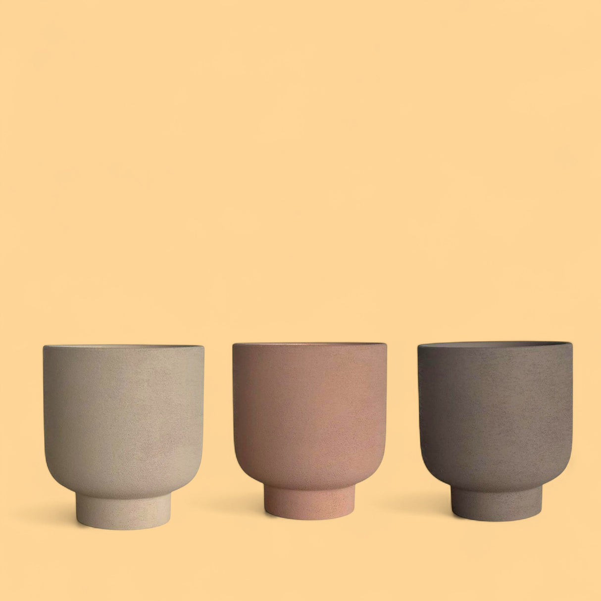 2 Pezzi • Set 2 cachepot • 16,5 cm