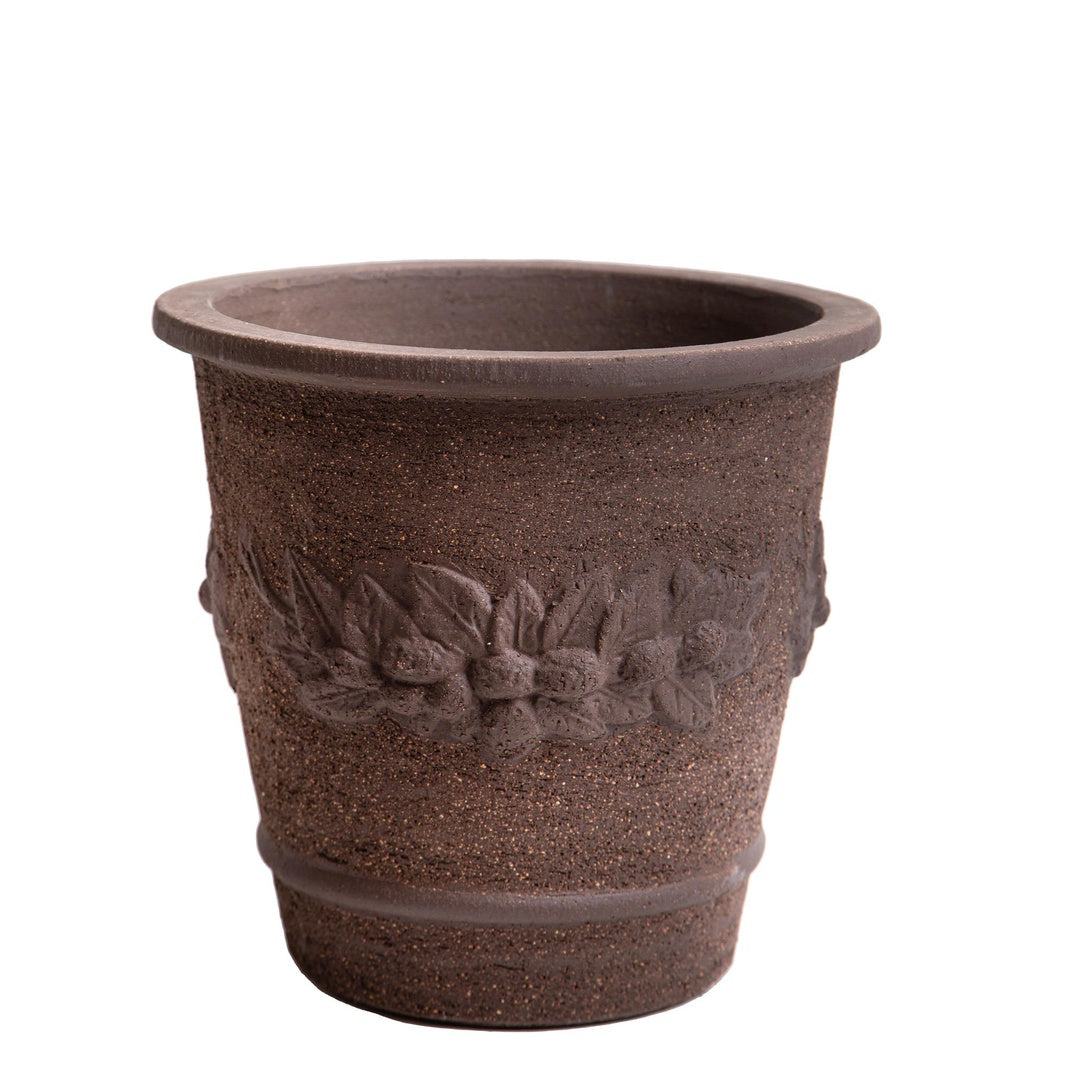 Set e 3 cachepot festonato • D.50/39/31 cm