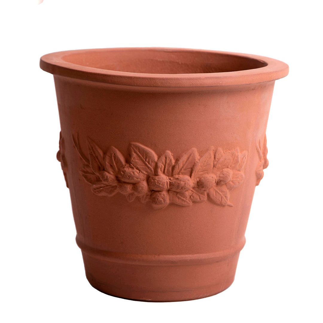 Set e 3 cachepot festonato • D.50/39/31 cm