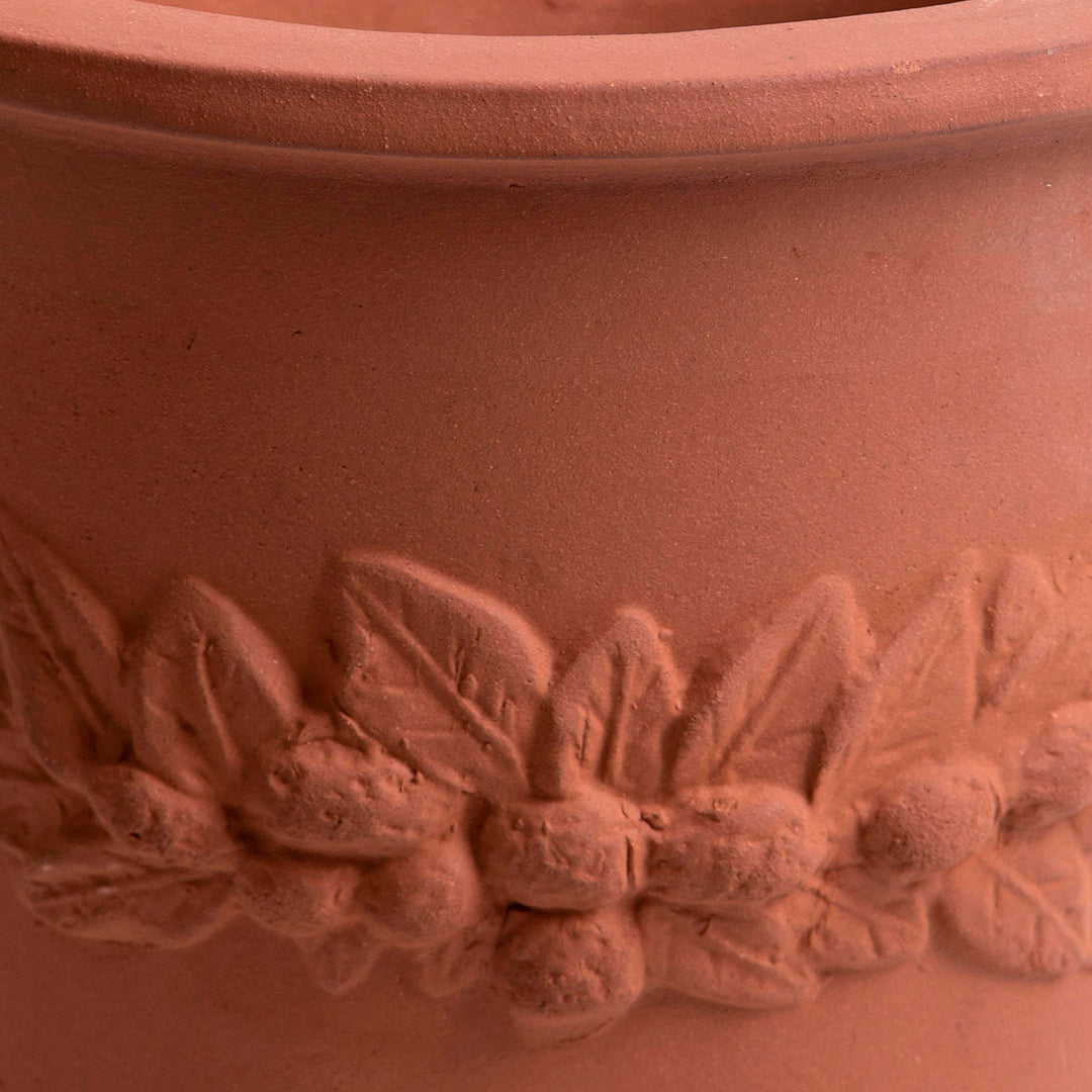 Set e 3 cachepot festonato • D.50/39/31 cm