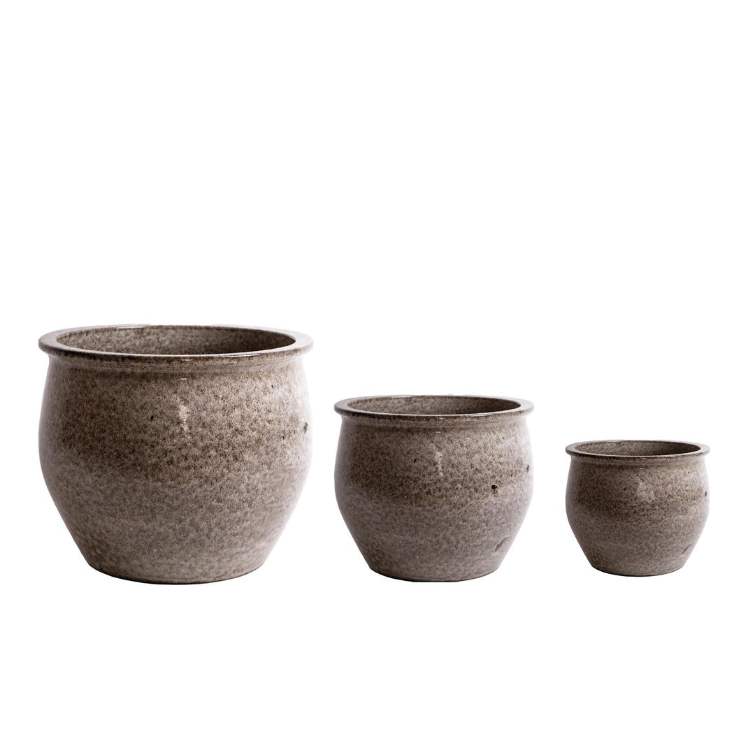 Set e 3 vaso rotondo • D.55-44-34 cm