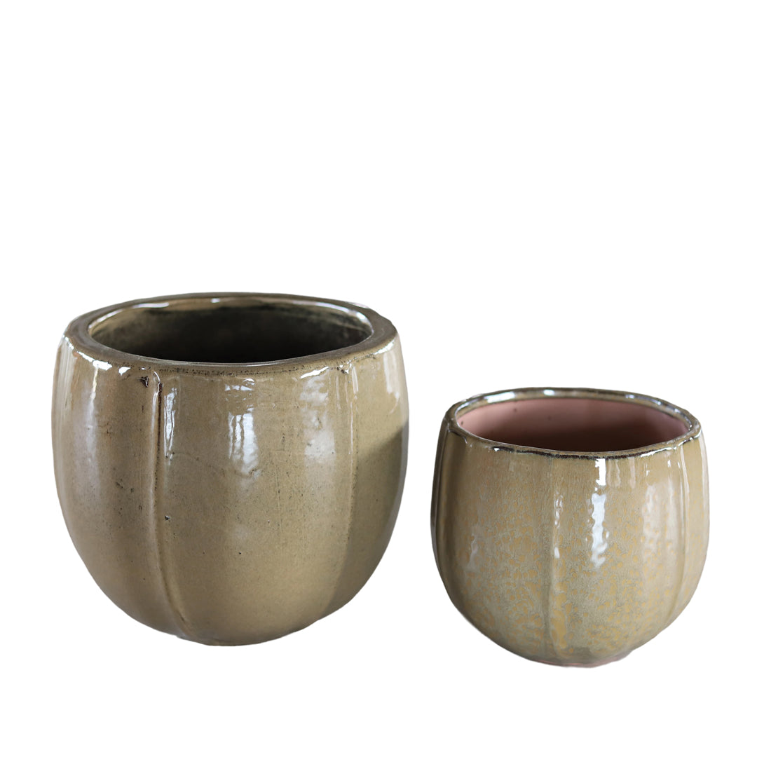Set 2 vaso rotondo D26/19 • 29 cm
