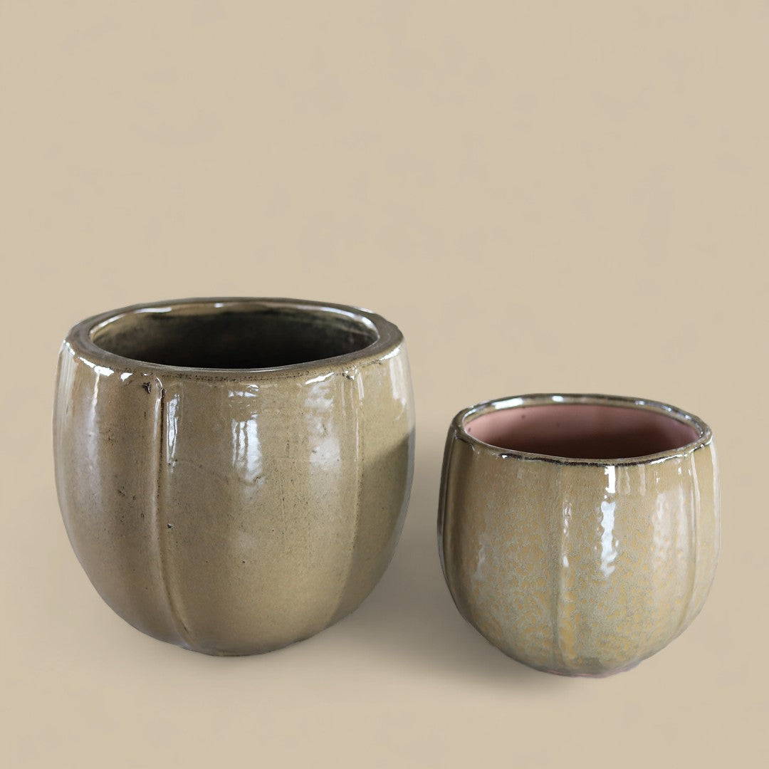 Set 2 vaso rotondo D26/19 • 29 cm