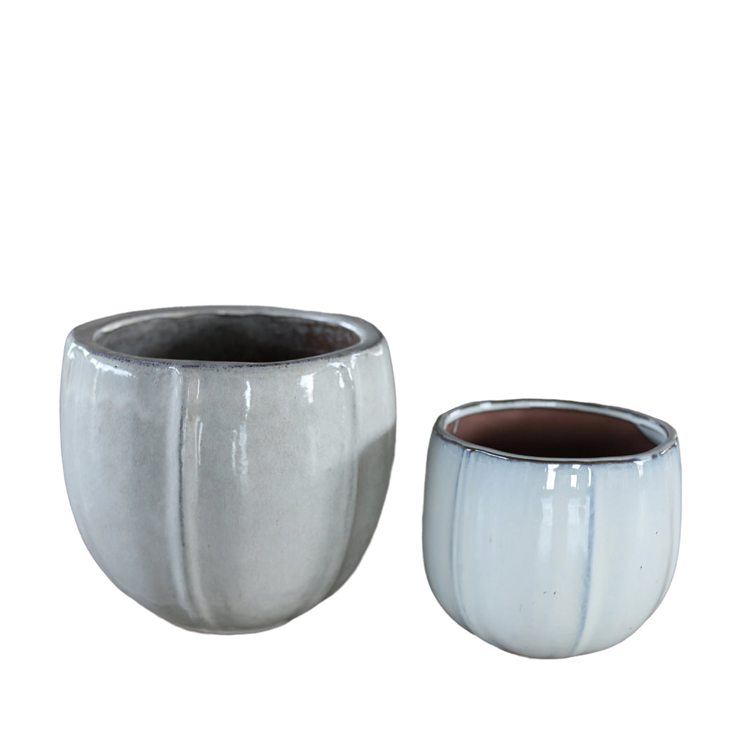 Set 2 vaso rotondo D26/19 • 29 cm
