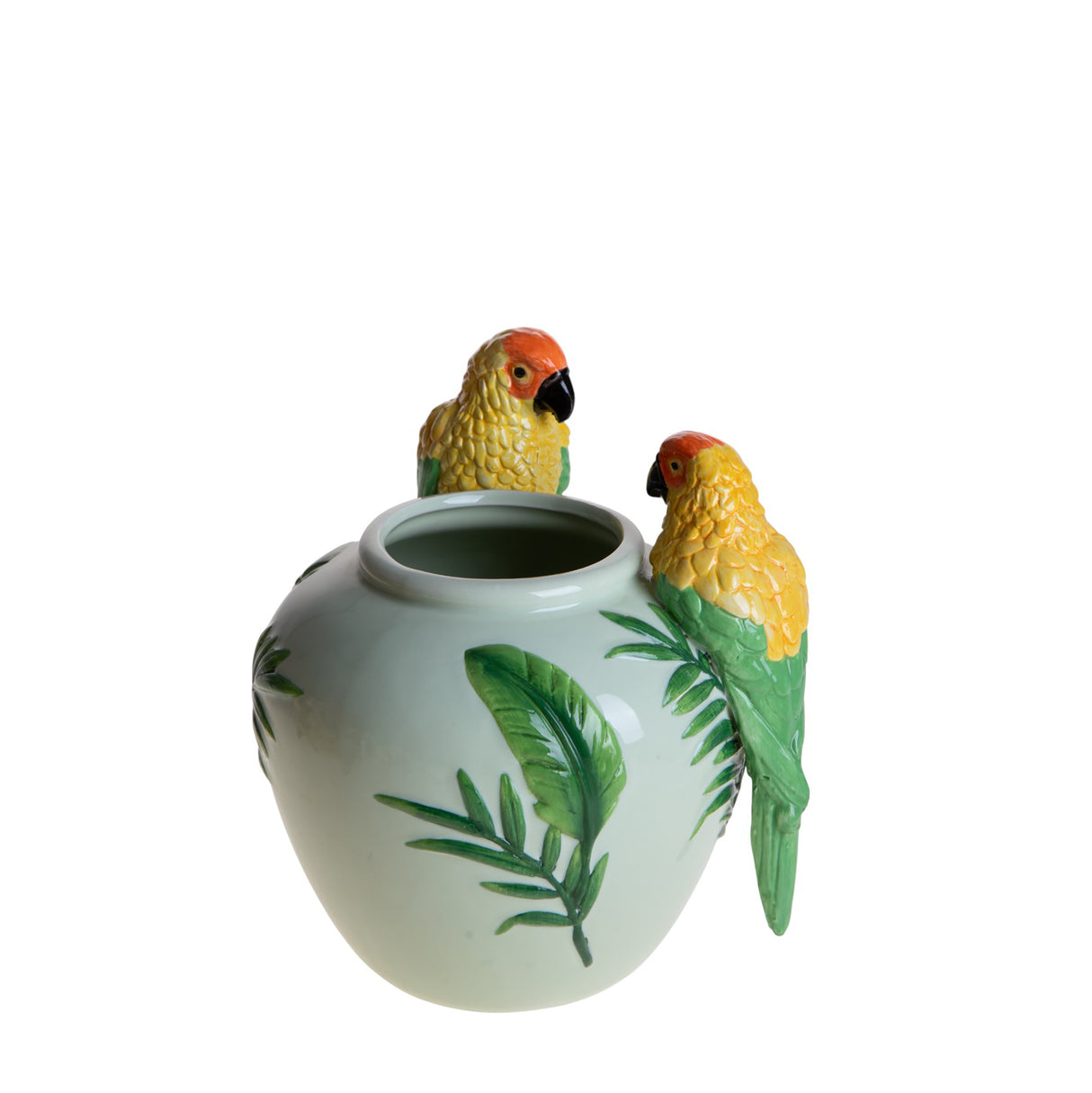 Vaso con pappagalli • 20 cm