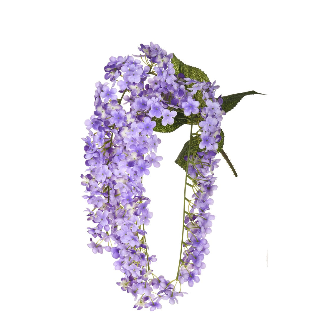 2 Pezzi • Fiori artificiali pendenti • 64 cm