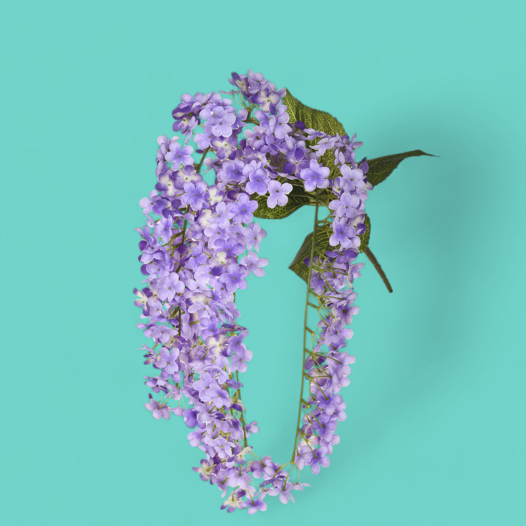 2 Pezzi • Fiori artificiali pendenti • 64 cm