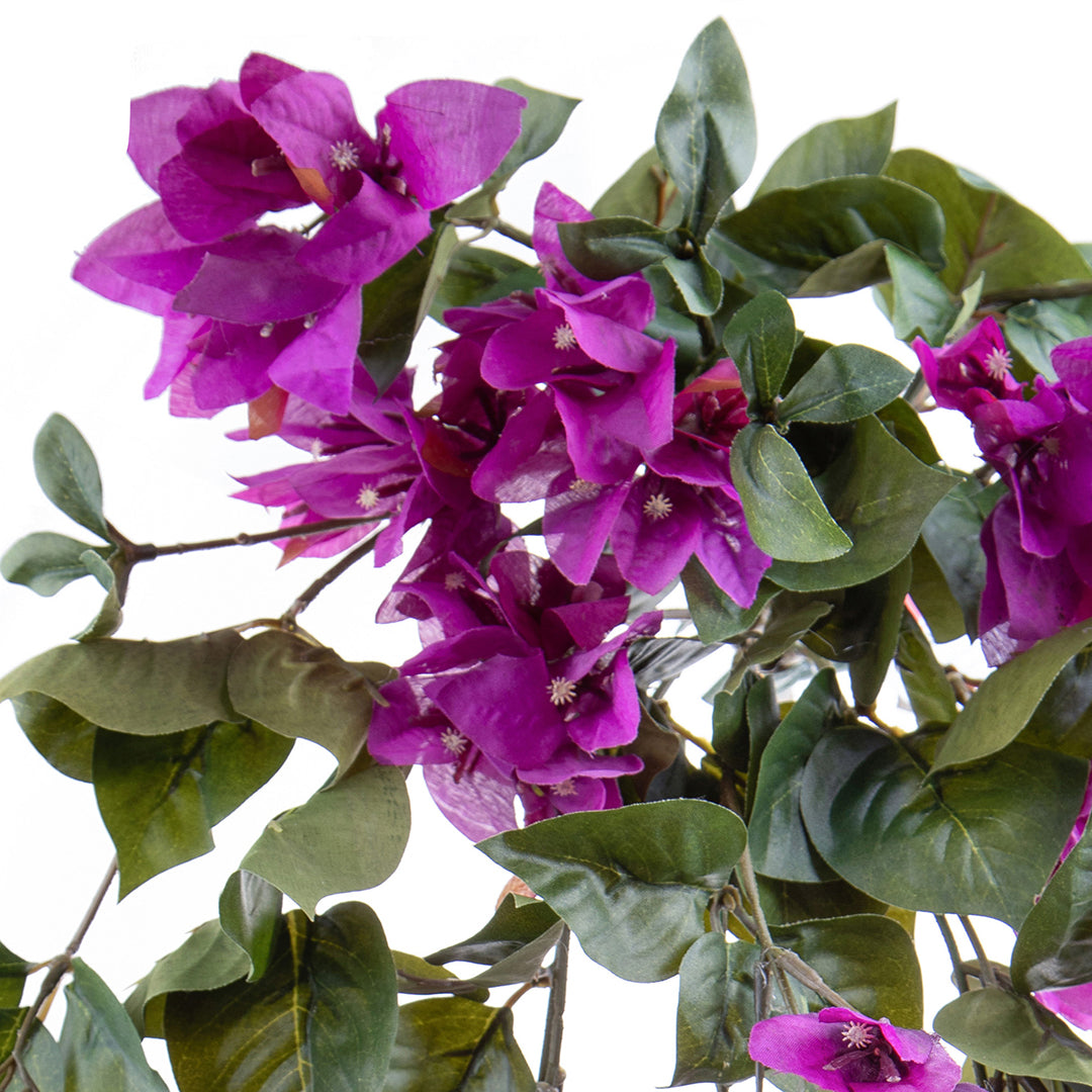 Fiore di Bouganville cadente artificiale per 11 fiori • 60 cm