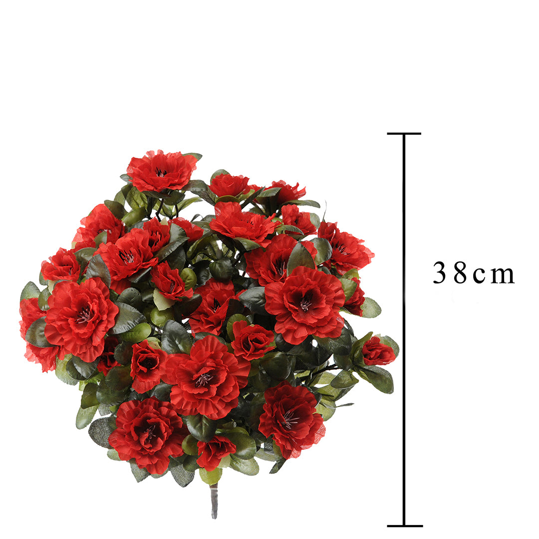 Cespuglio azalea artificiale 7 rami • 37,5 cm