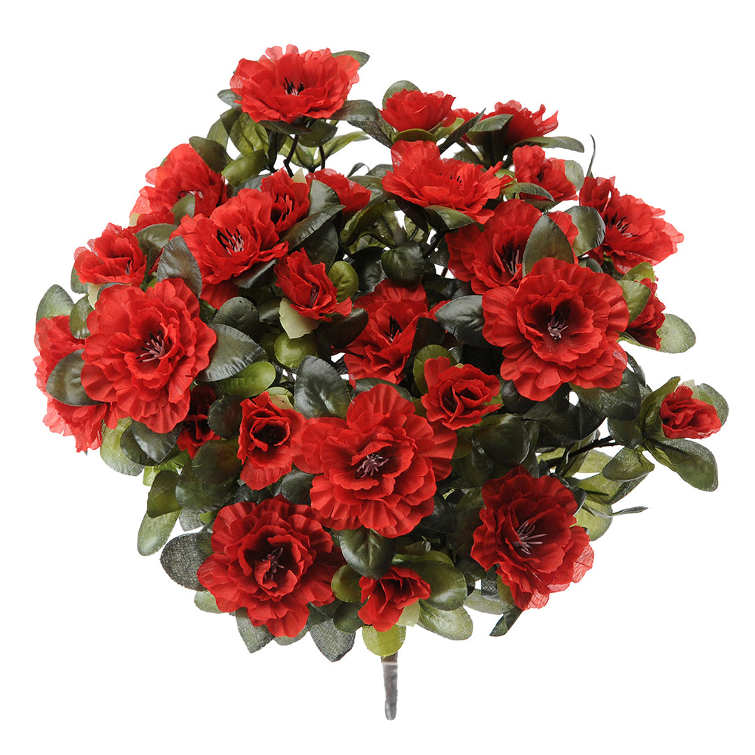 Cespuglio azalea artificiale 7 rami • 37,5 cm