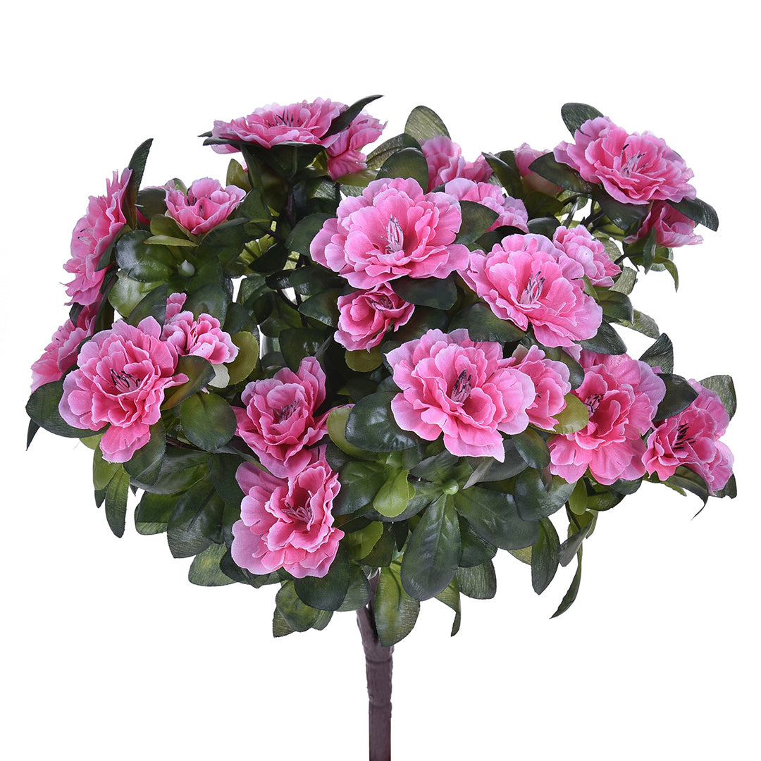 Cespuglio azalea artificiale 7 rami • 37,5 cm