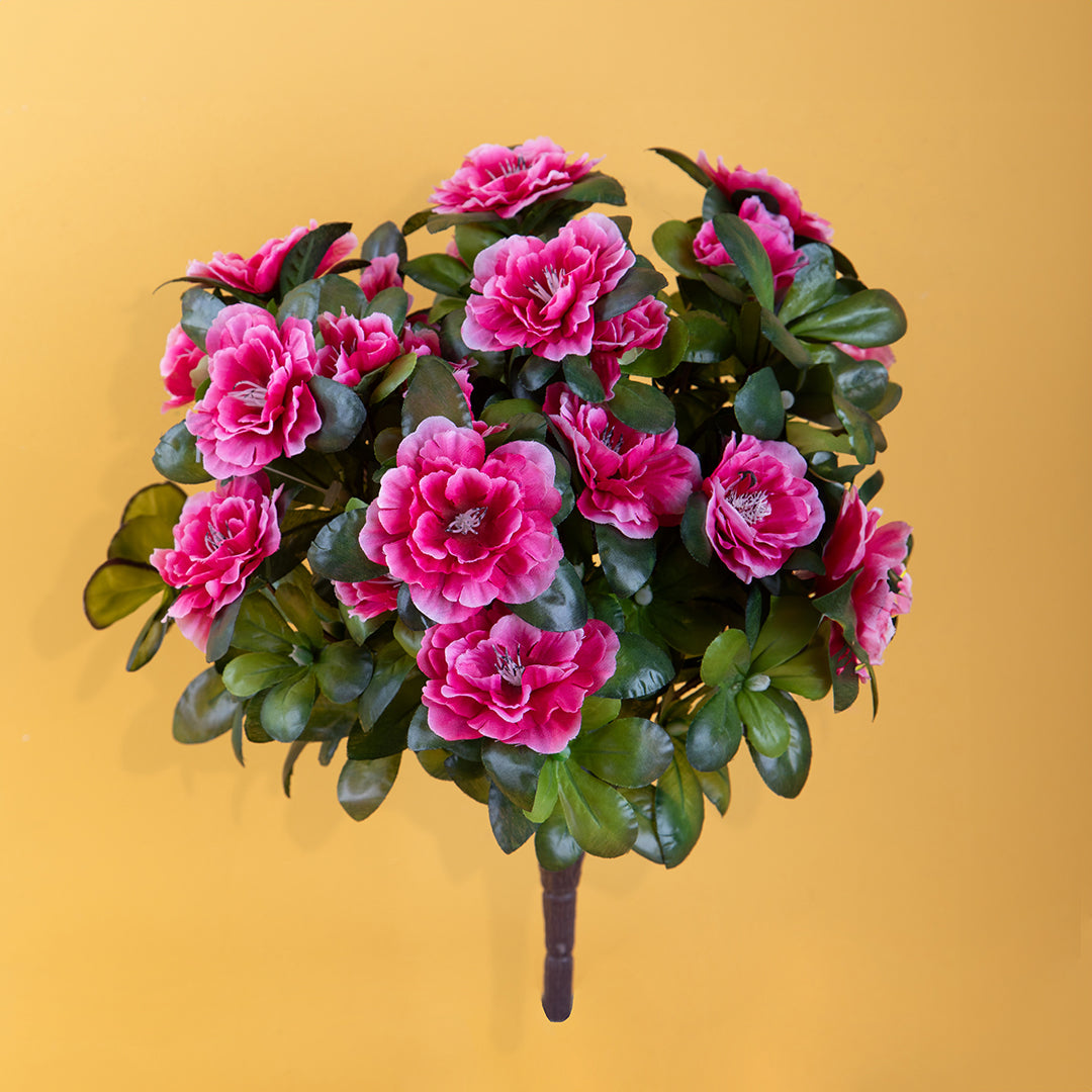 Cespuglio azalea artificiale 7 rami • 37,5 cm