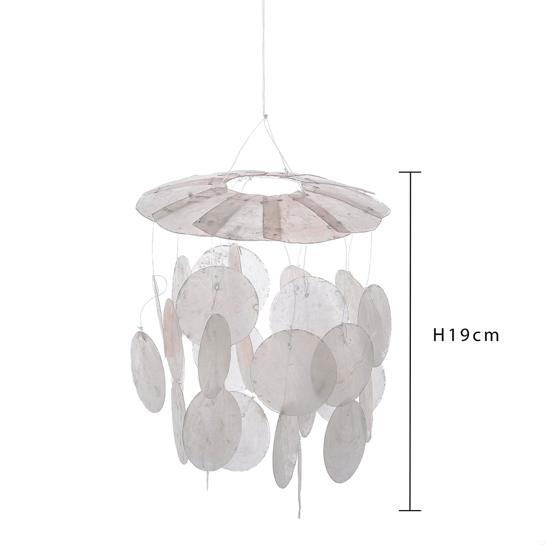 2 Pezzi • Decoro con capiz a ombrello • 19 cm