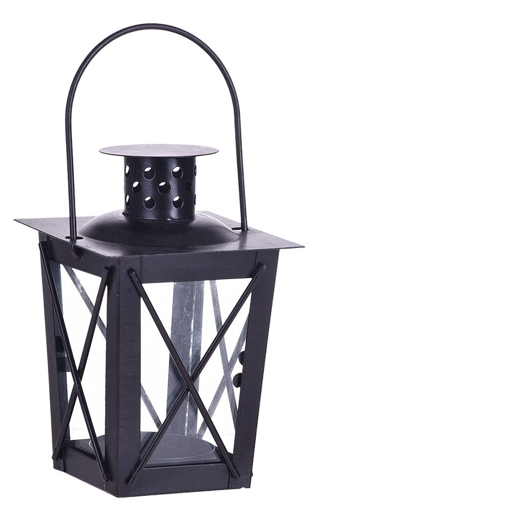 2 Pezzi • Lanterna Quadrata • 11,5 cm