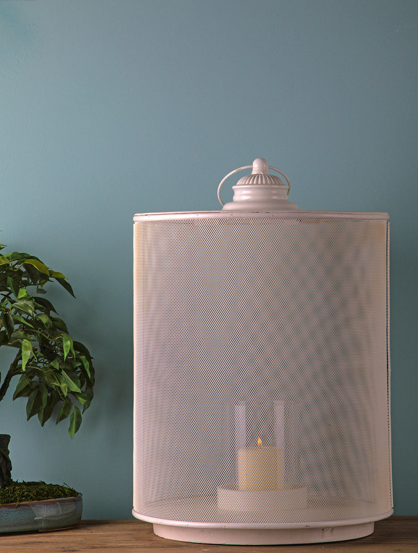 Lanterna a cilindro portacandela • 40 cm