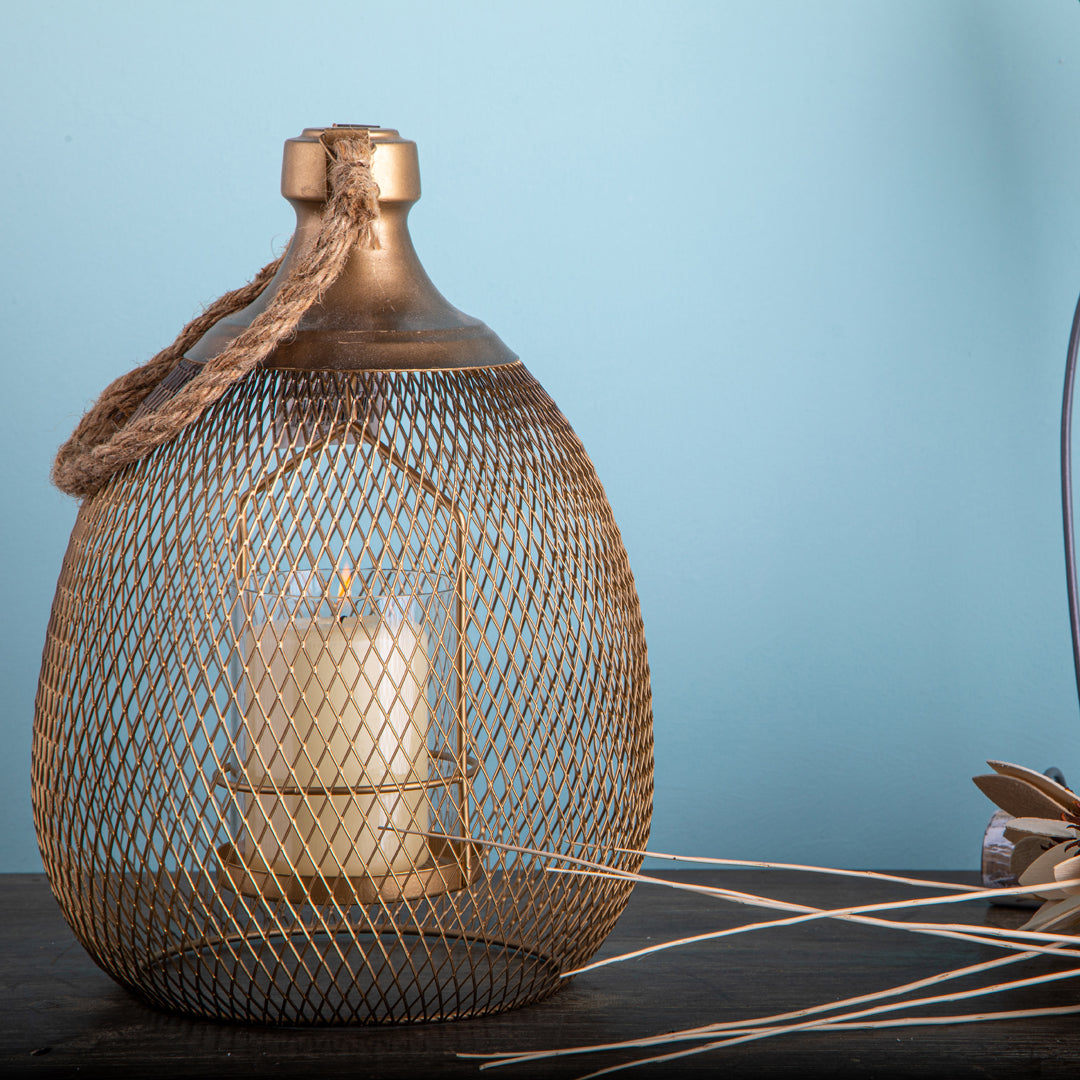 Lanterna con Vetro • 29,5 cm