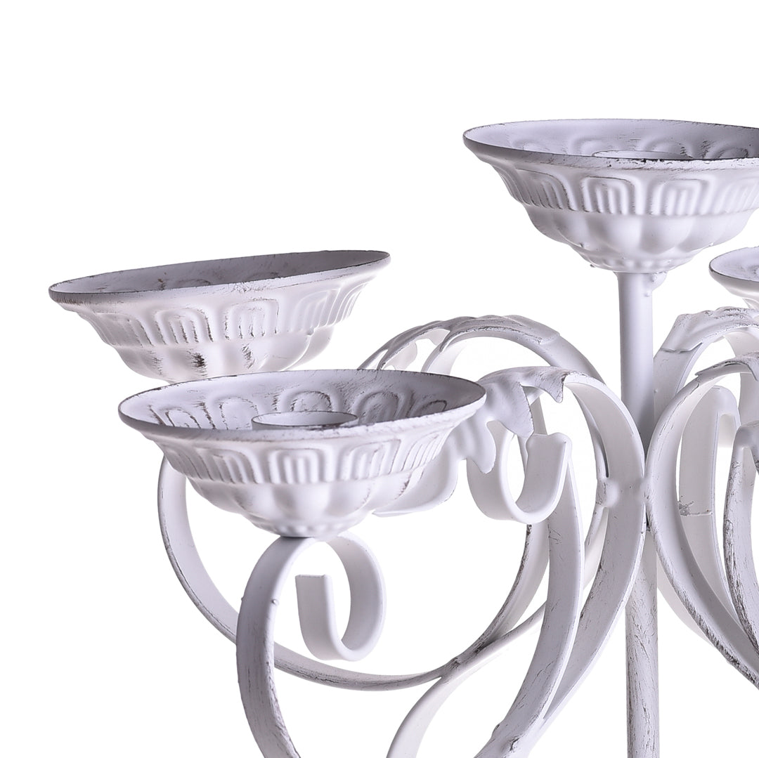 Candeliere per 5 Lavorato • 32,5 cm