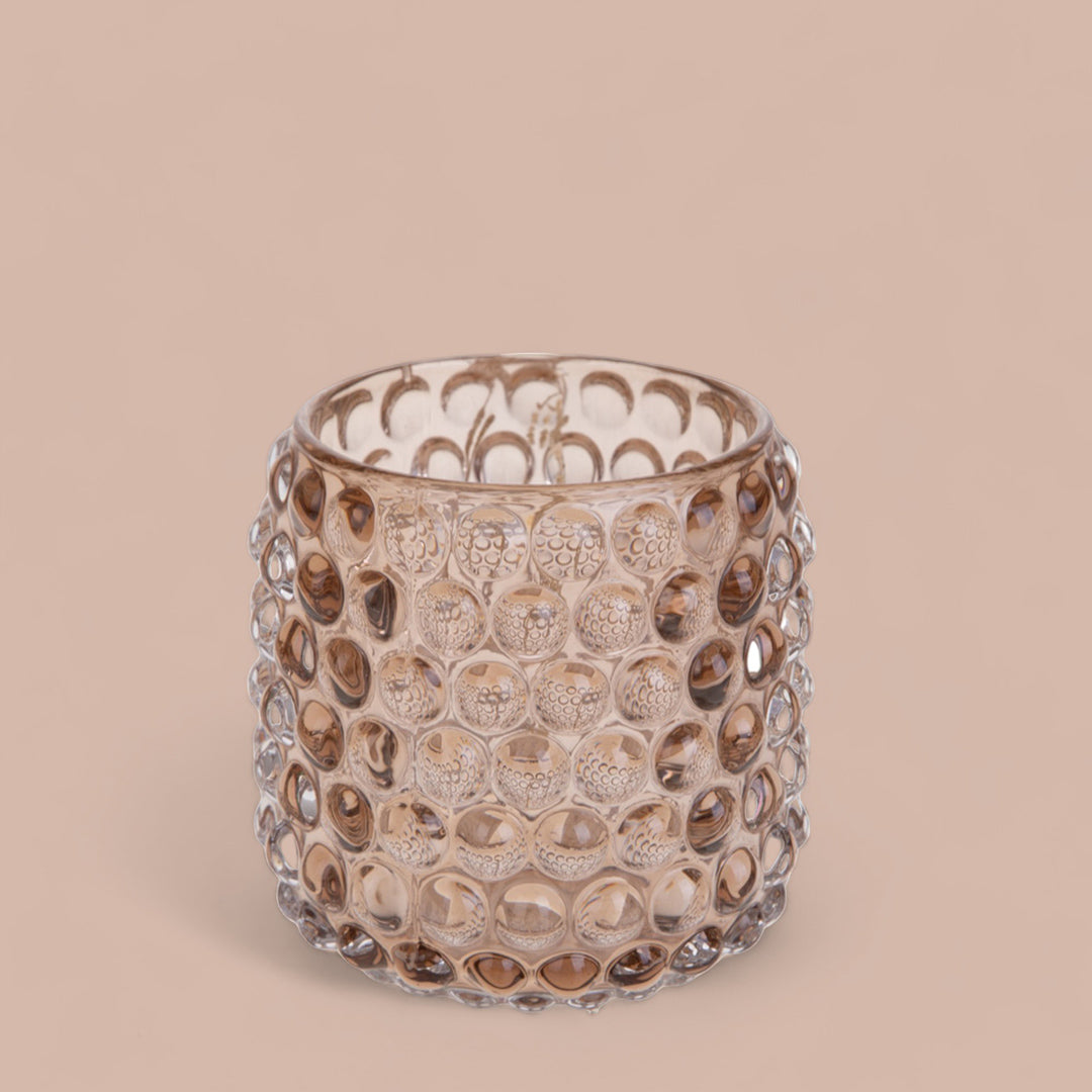 3 Pezzi • Porta Candela Bubble • 9 cm