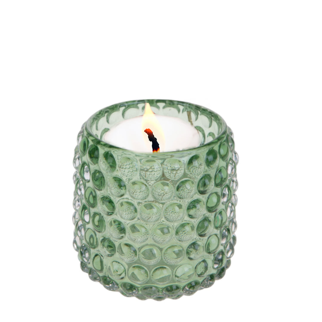 3 Pezzi • Porta Candela Bubble • 9 cm