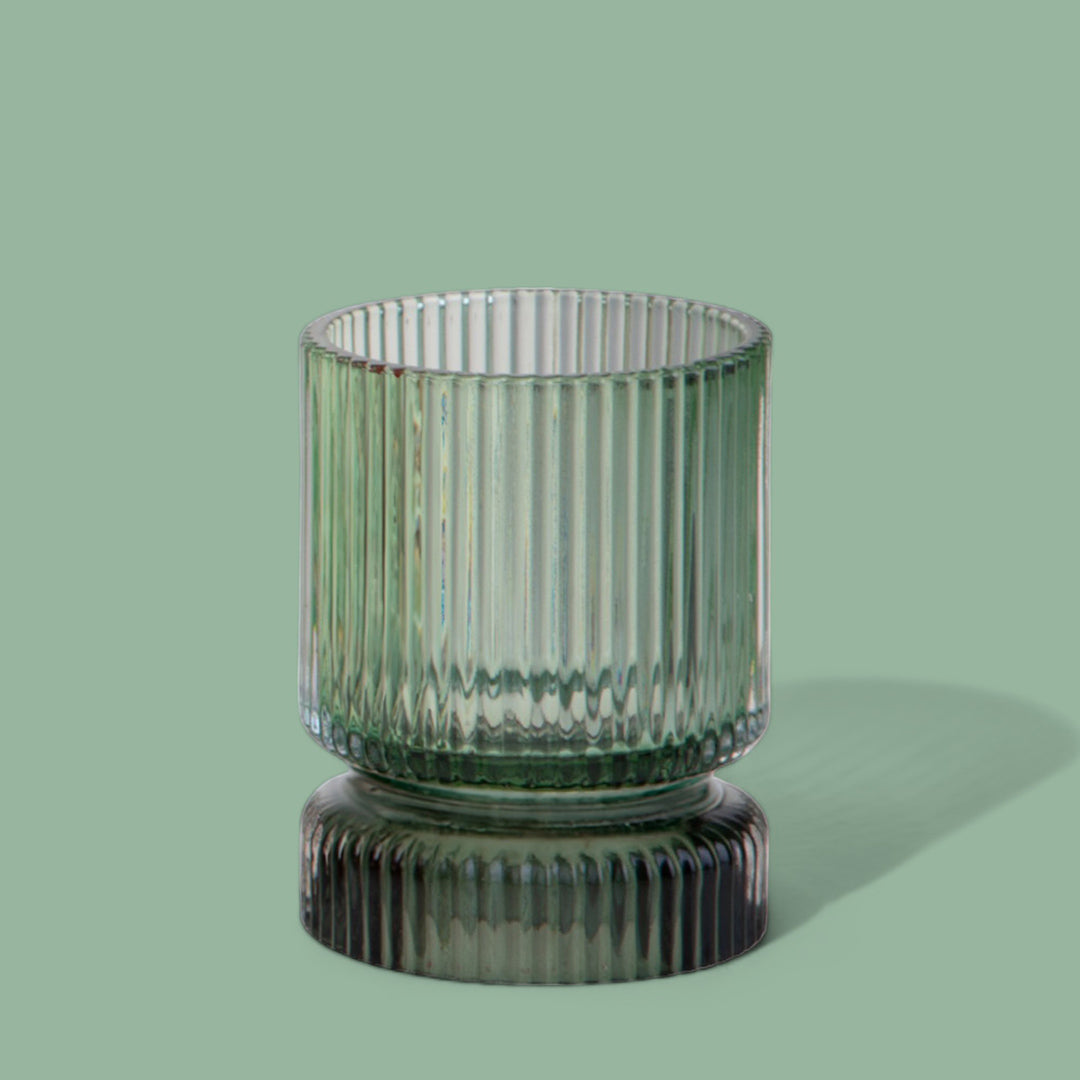 Porta Candela con Base • 12 cm
