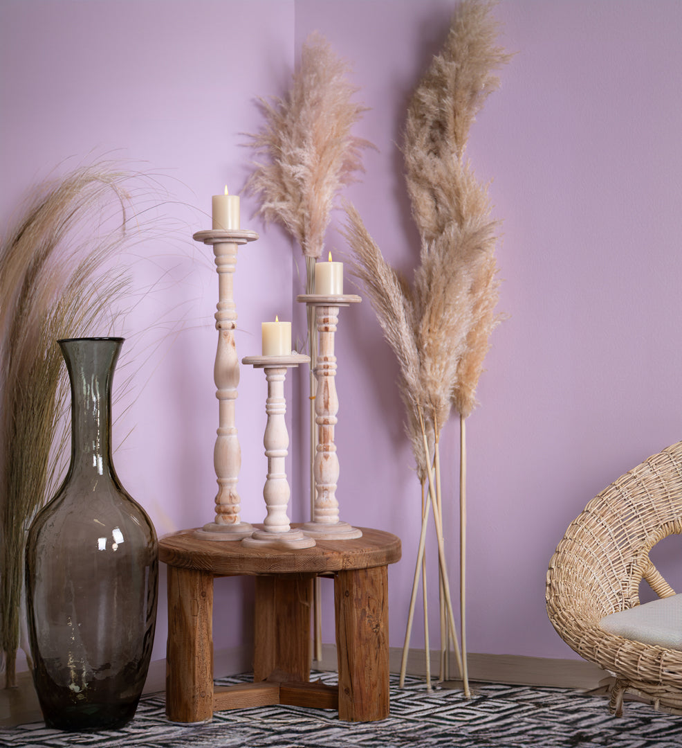 Porta candela singolo • 73 cm