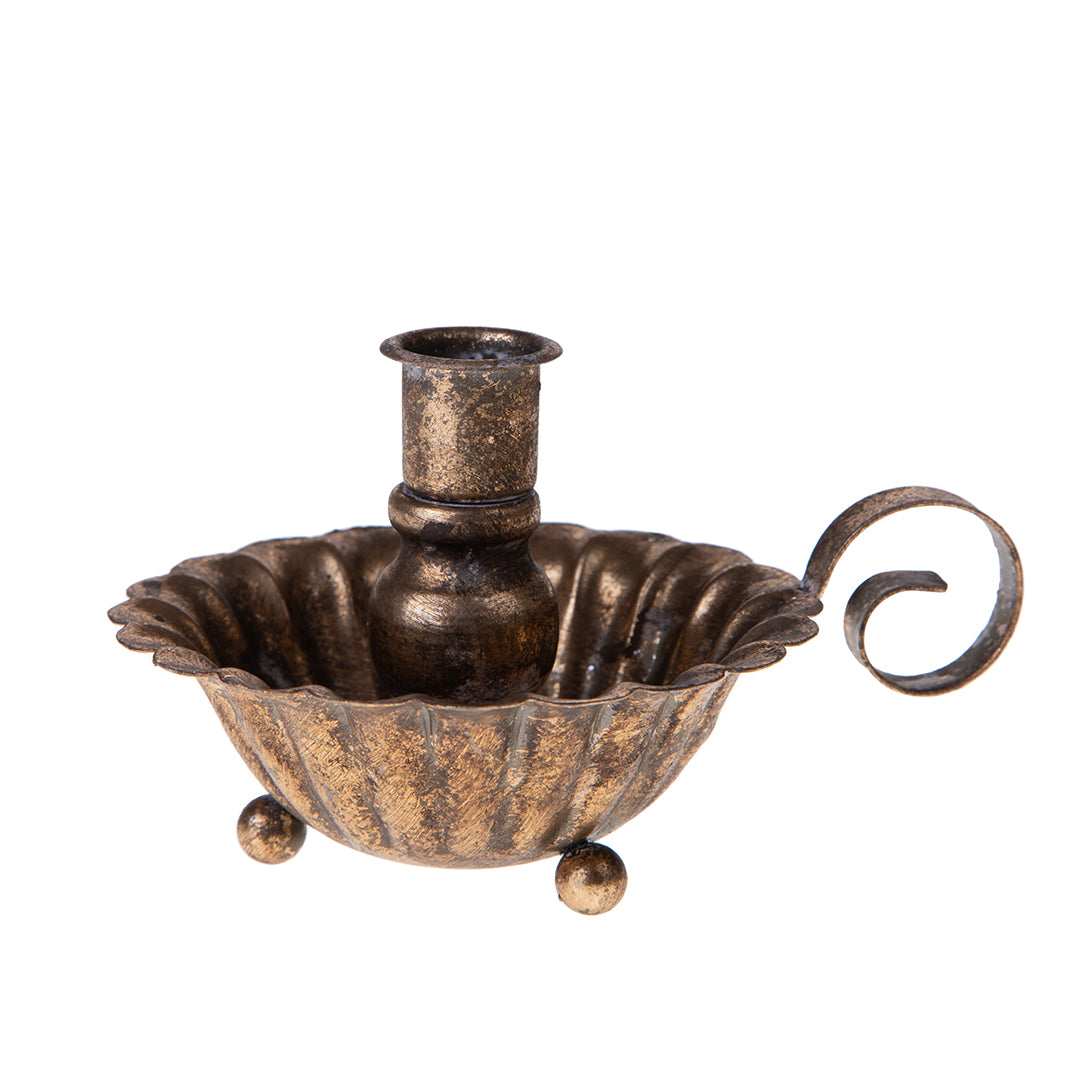 2 Pezzi • Porta Candela Bugia • 8,5 cm