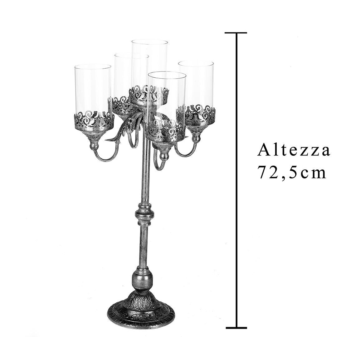 Candeliere per 5 • 72,5 cm