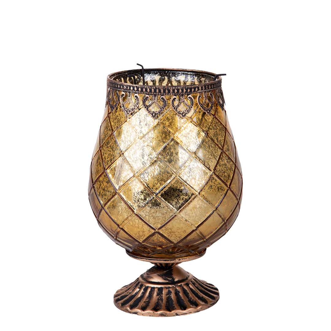 Porta tealight D.16 H24 • 24 cm