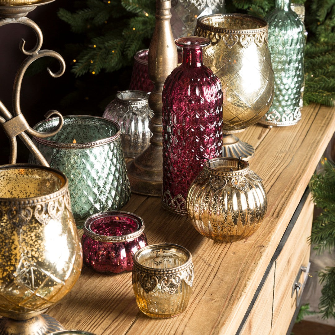 Porta tealight D.16 H24 • 24 cm