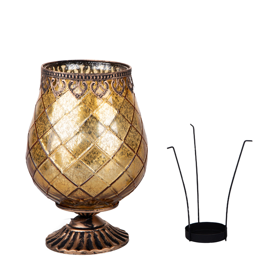 Porta tealight D.16 H24 • 24 cm