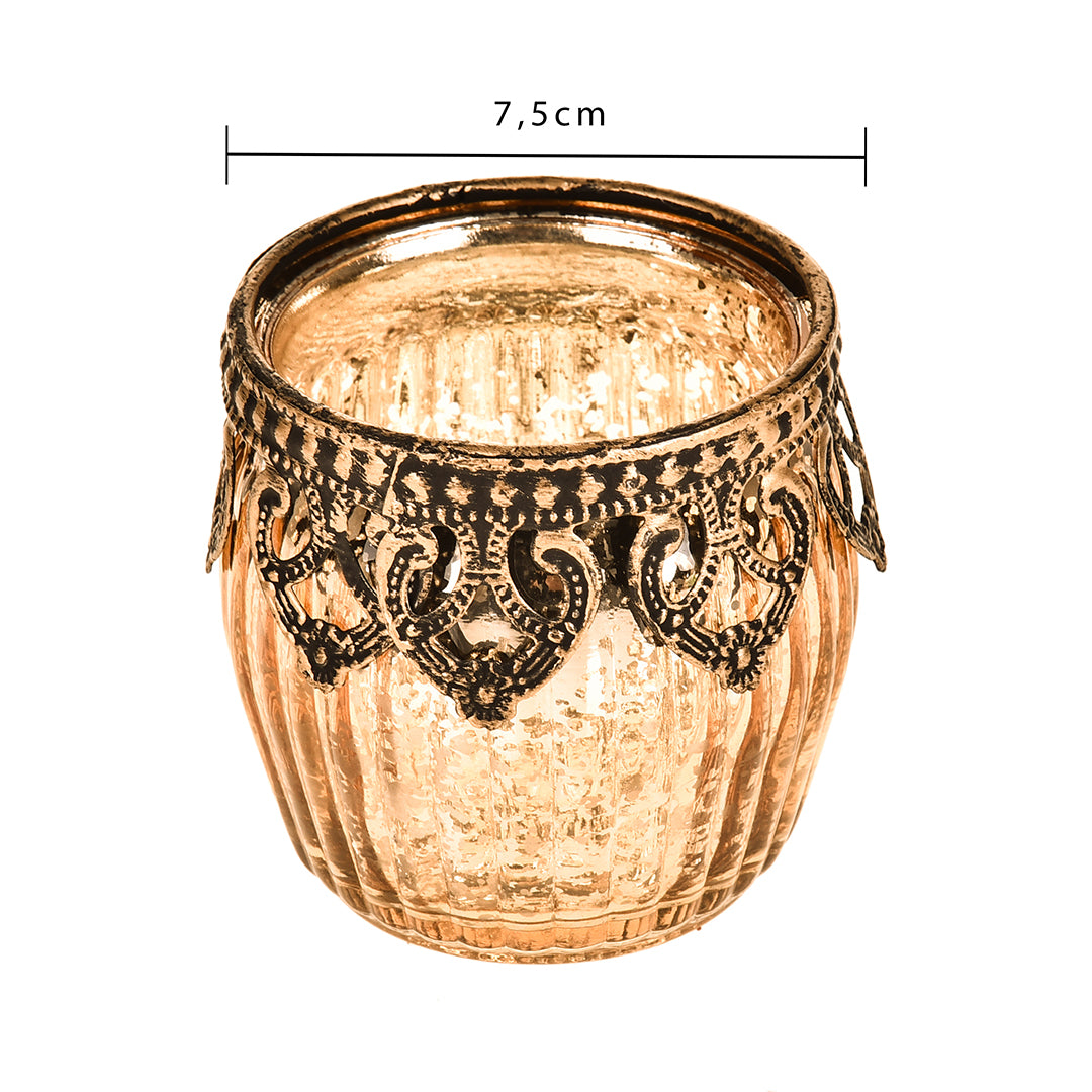 3 Pezzi • Porta tealight • 9 cm