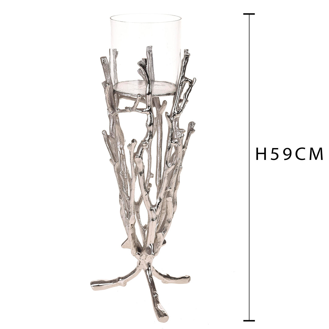 Portacero a forma di rami • 59 cm