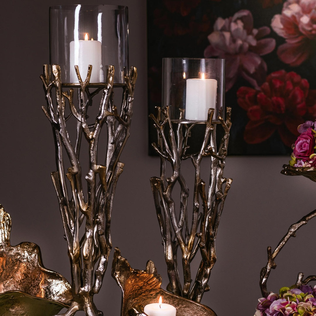 Portacero a forma di rami • 59 cm