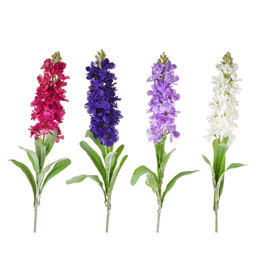 8 Pezzi • Fiore di violacciocca artificiale • 80 cm