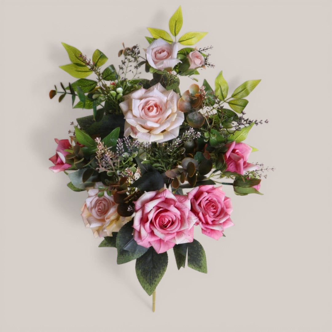 Bouquet Rose Frontale • 55 cm