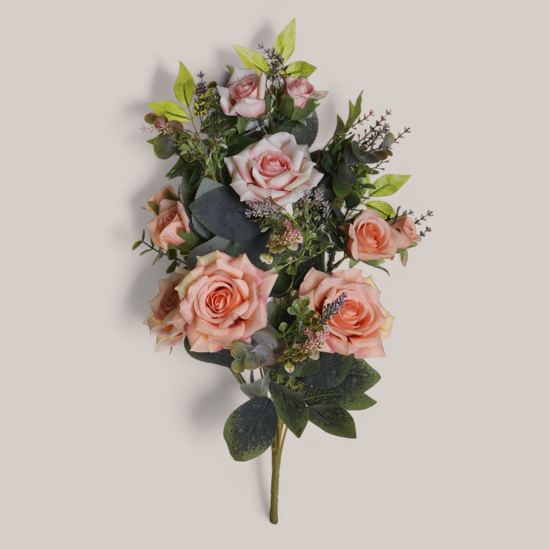 Bouquet Rose Frontale • 55 cm