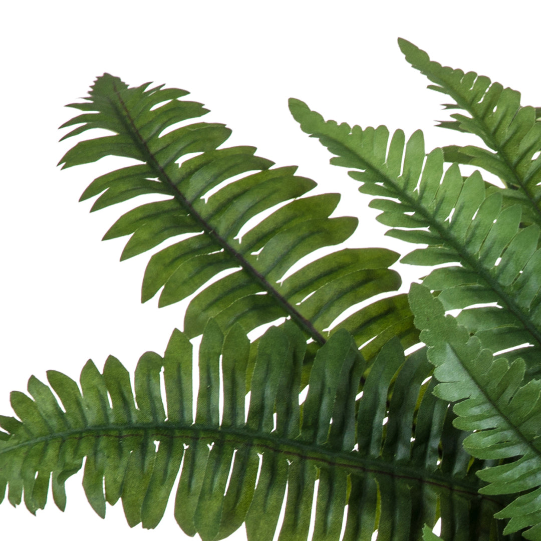 Verde artificiale Felce boston per 4 36 foglie • 52 cm
